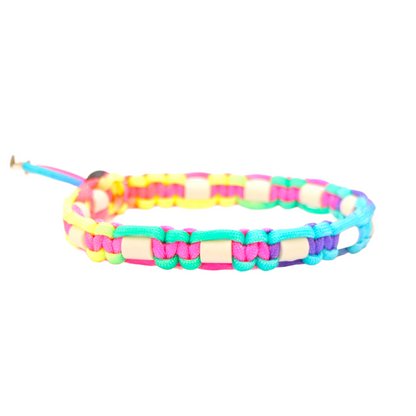 EM-Keramik Halsband Cobra - Rainbow Colors