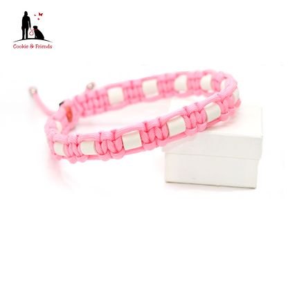 EM-Keramik Halsband Cobra - Rose Pink