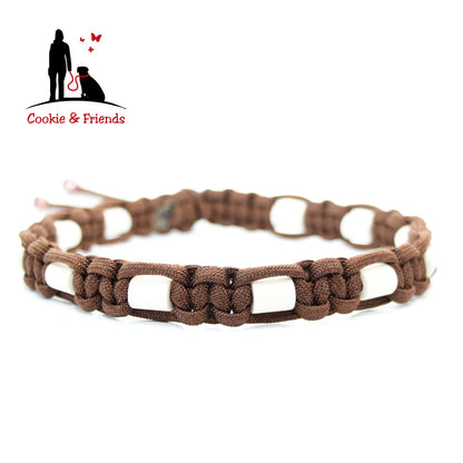 EM-Keramik Halsband Cobra - Walnut Brown