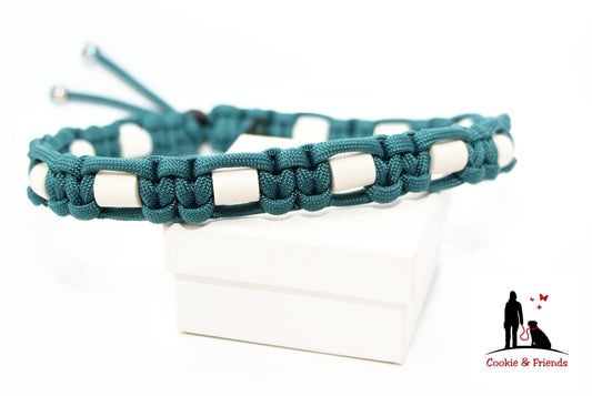 EM-Keramik Halsband Cobra - Teal