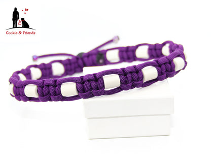 EM-Keramik Halsband Cobra - Acid Purple