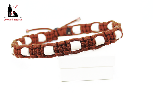 EM-Keramik Halsband Cobra - Chocolate Brown