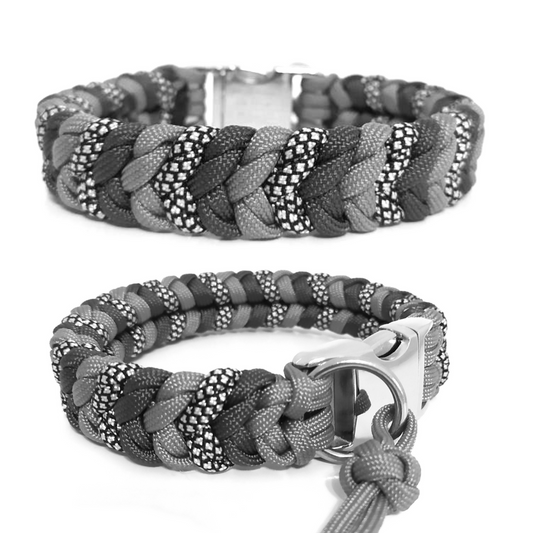 Paracord Halsband Little Snake - Farben nach Wahl