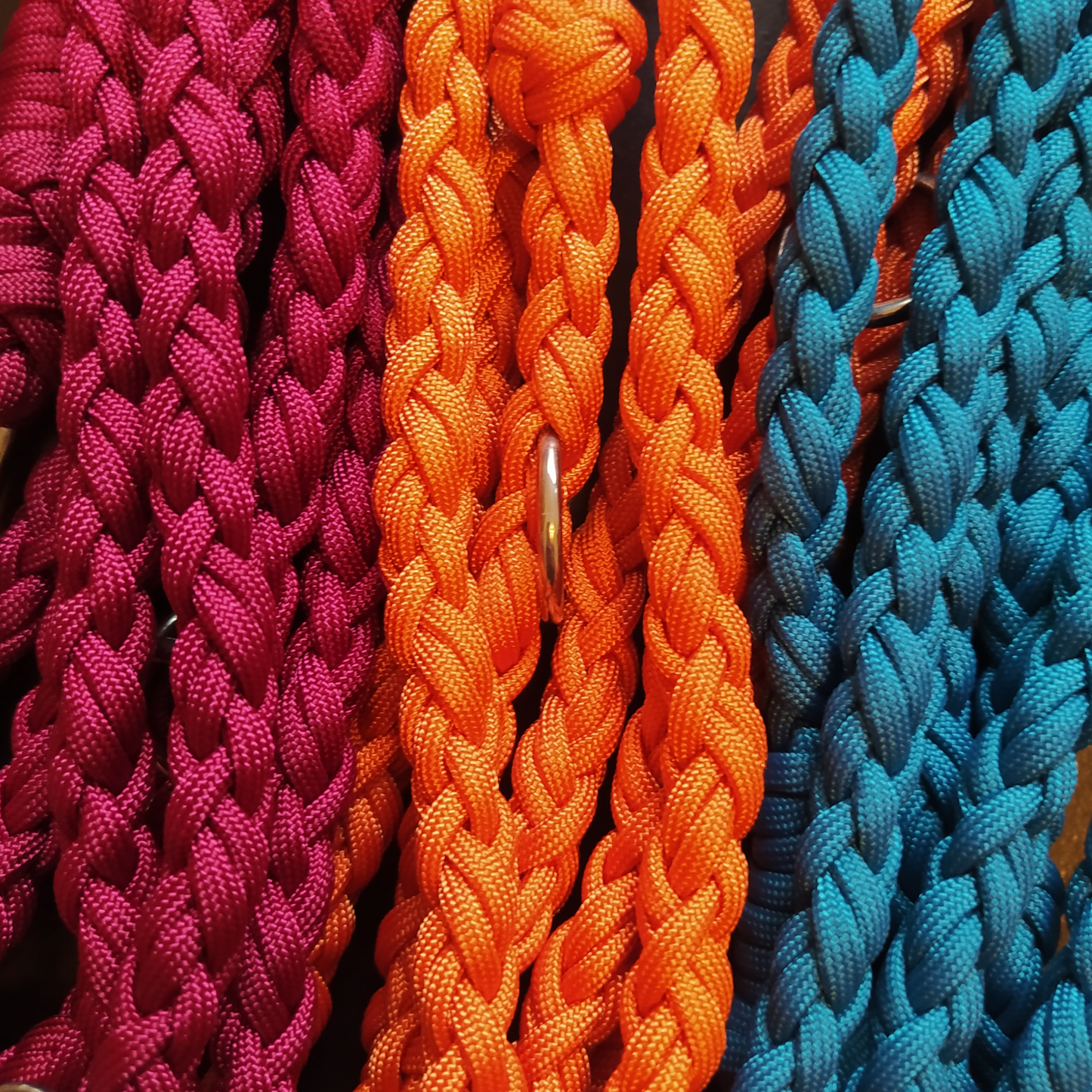 Paracord Leine - Medi - Farbe: Fox Orange