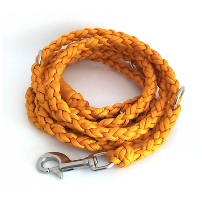 Paracord Leine - Medi - Farbe: Goldenrod