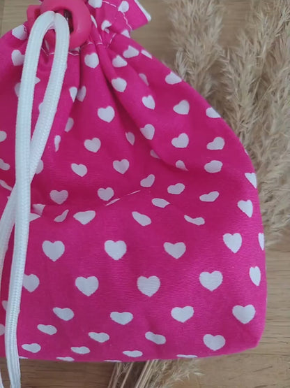 Leckerlibeutel Pink Hearts